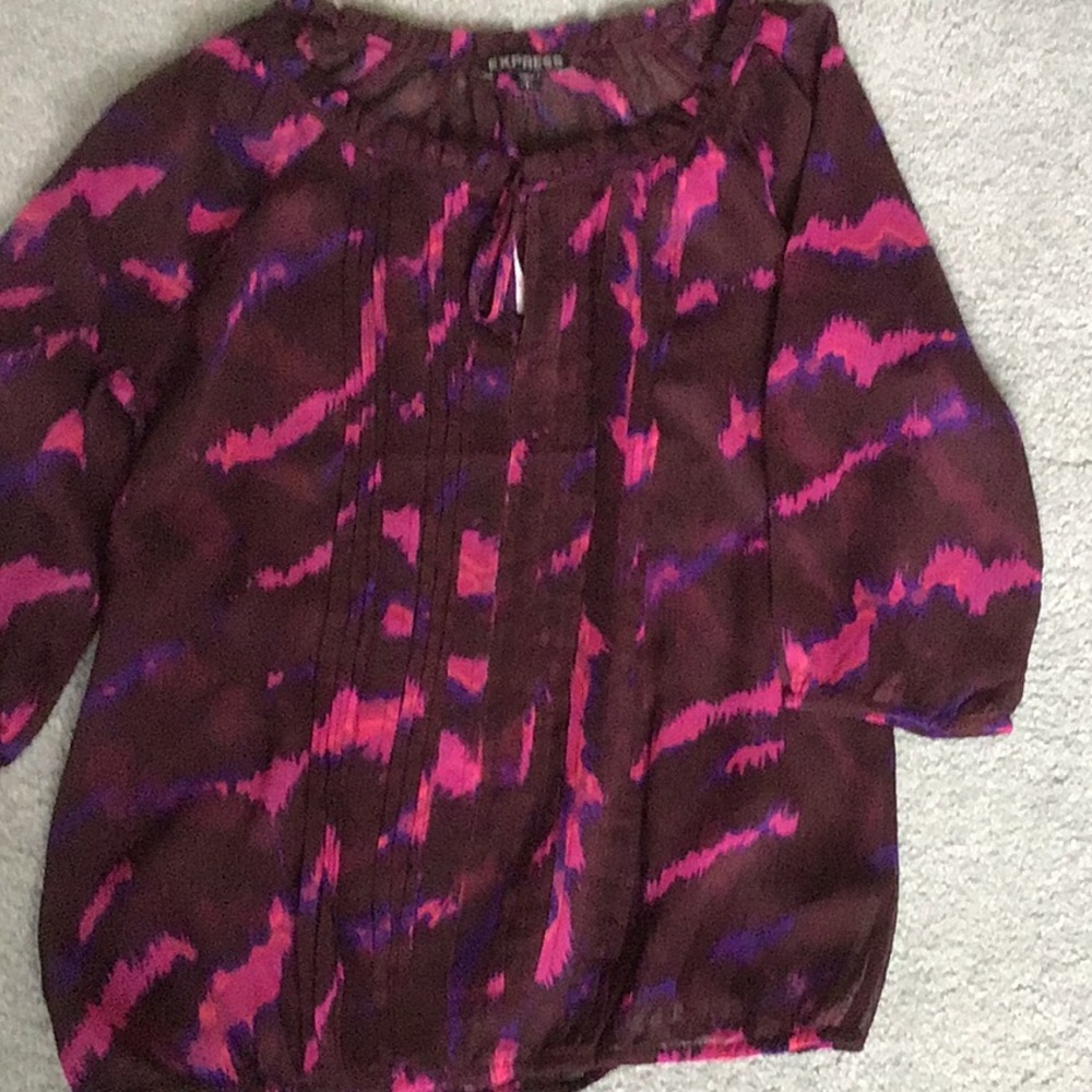 Women’s sheer blouse.